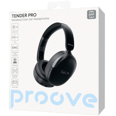 Купить Беспроводные наушники Proove Tender Pro with ANC (APP) 64670 - Ncase