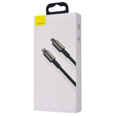 Кабель Baseus Tungsten Gold Type-C to Lightning PD 20W (2m) — Придбати в Україні