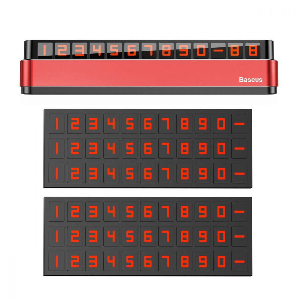 Паркувальна Карта Baseus Moonlight Box Series Temporary Parking Number Plate — Придбати в Україні - фото 3