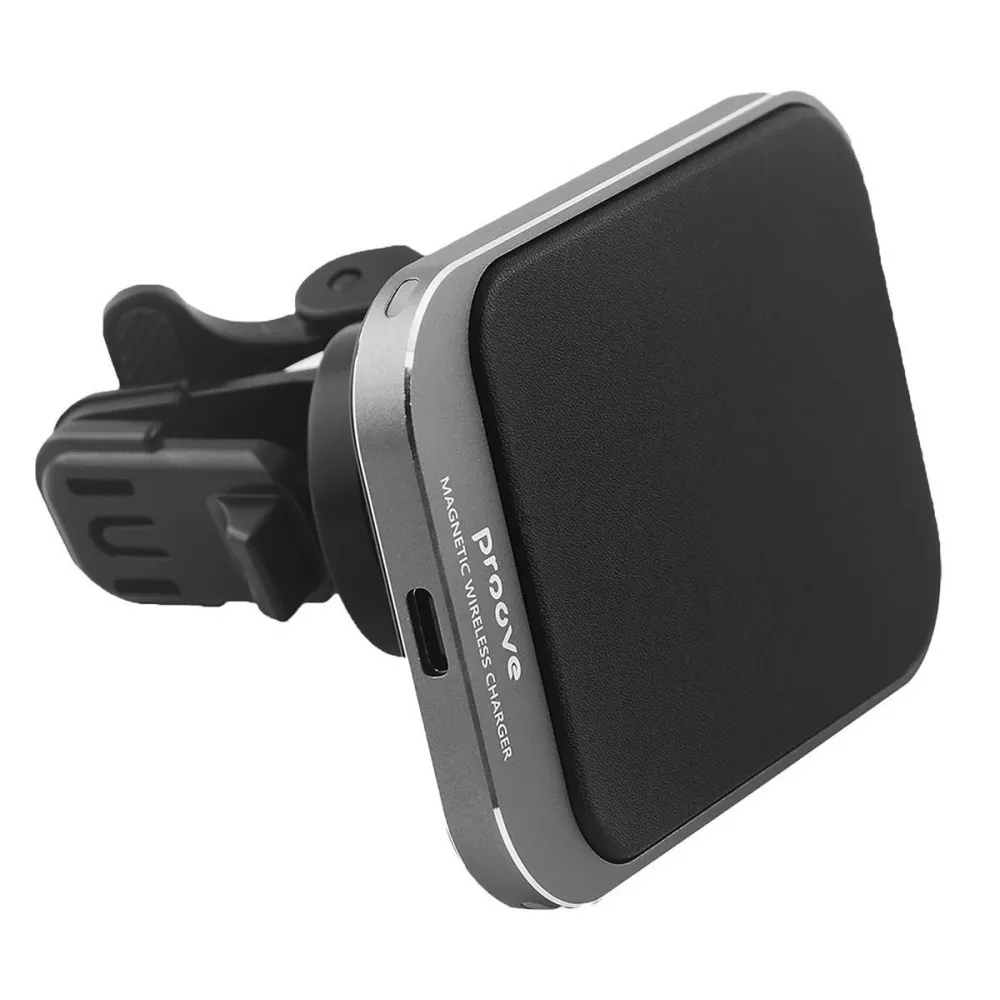 Автодержатель с Беспроводной Зарядкой Proove Square Magnetic 15W - фото 3