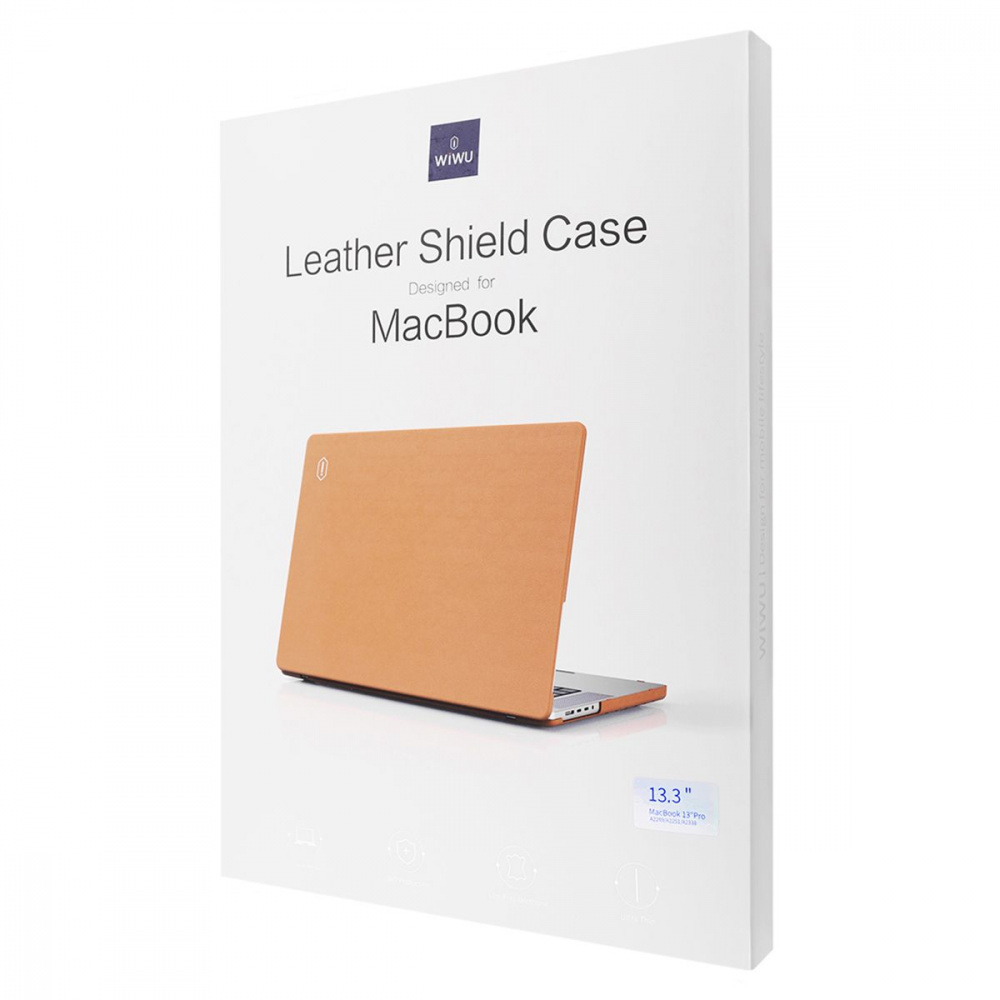 Накладка WIWU Leather Shield MacBook Pro 13,3'' (A2251/A2289/A2338) — Придбати в Україні - фото 1