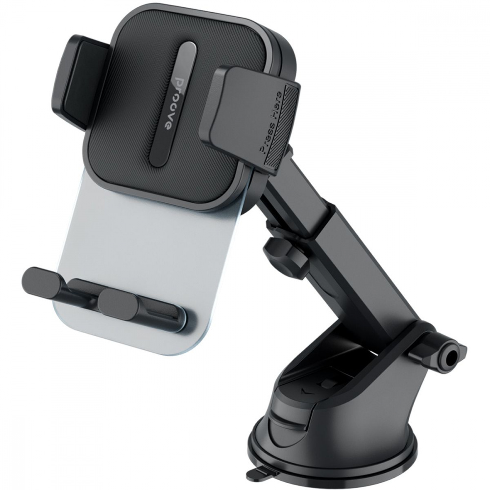 Автомобільний тримач Proove Crystal Clamp Suction Type Car Mount — Придбати в Україні