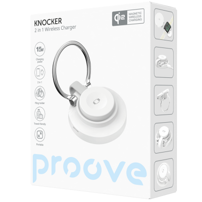 Бездротовий ЗП Proove Knocker 2 in 1 Qi2 — Придбати в Україні