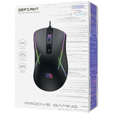 Купить Проводная игровая мышь Proove Gaming Defiant 58760 - Ncase