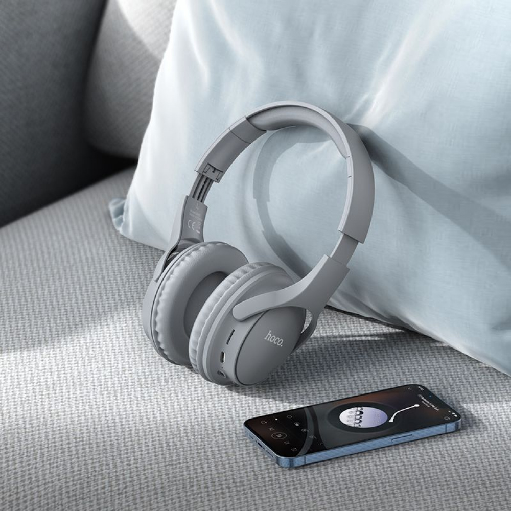 Бездротові навушники Hoco W40 Mighty Bluetooth — Придбати в Україні - фото 1