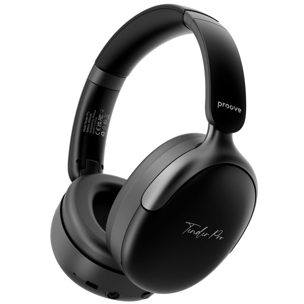Бездротові навушники Proove Tender Pro (APP) black на малюнкі №1