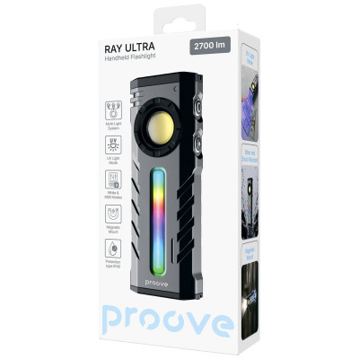 Портативний ліхтарик Proove Ray Ultra (2700lm) — Придбати в Україні