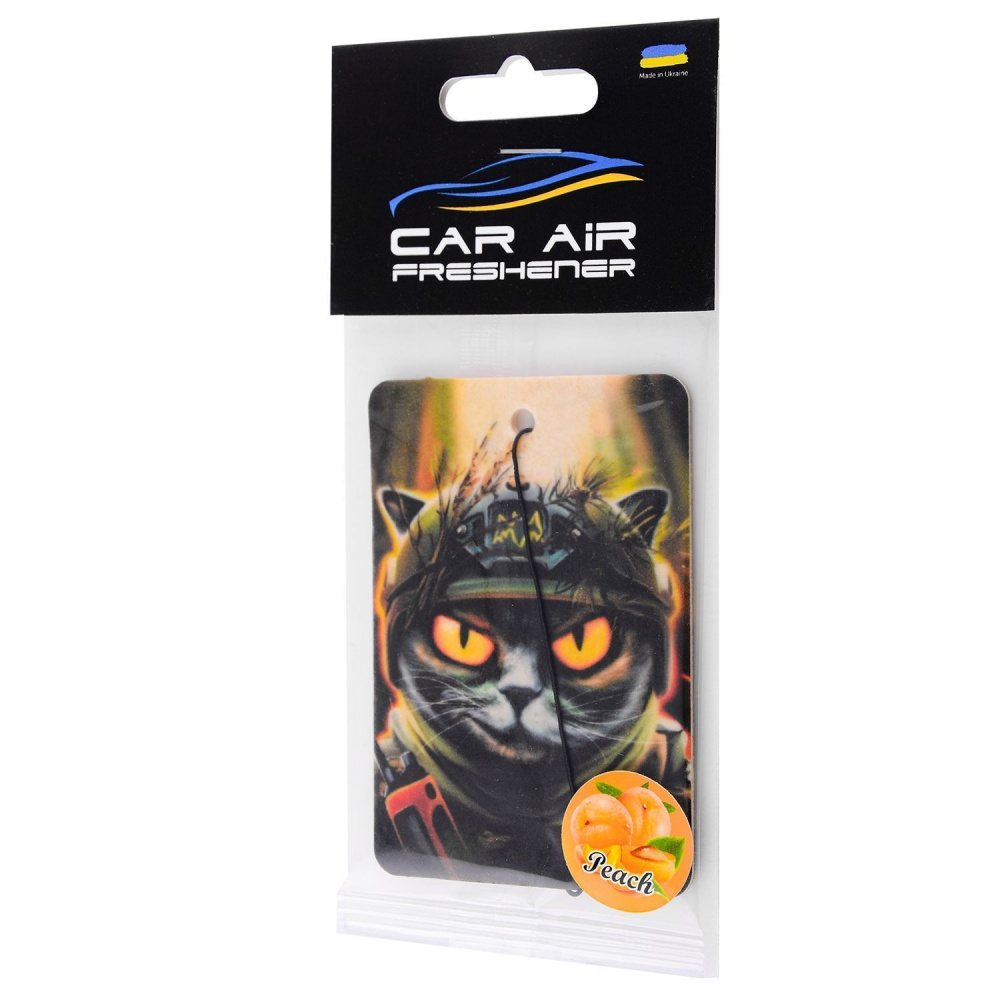 Car Air Freshener UA Cat Military - фото 1