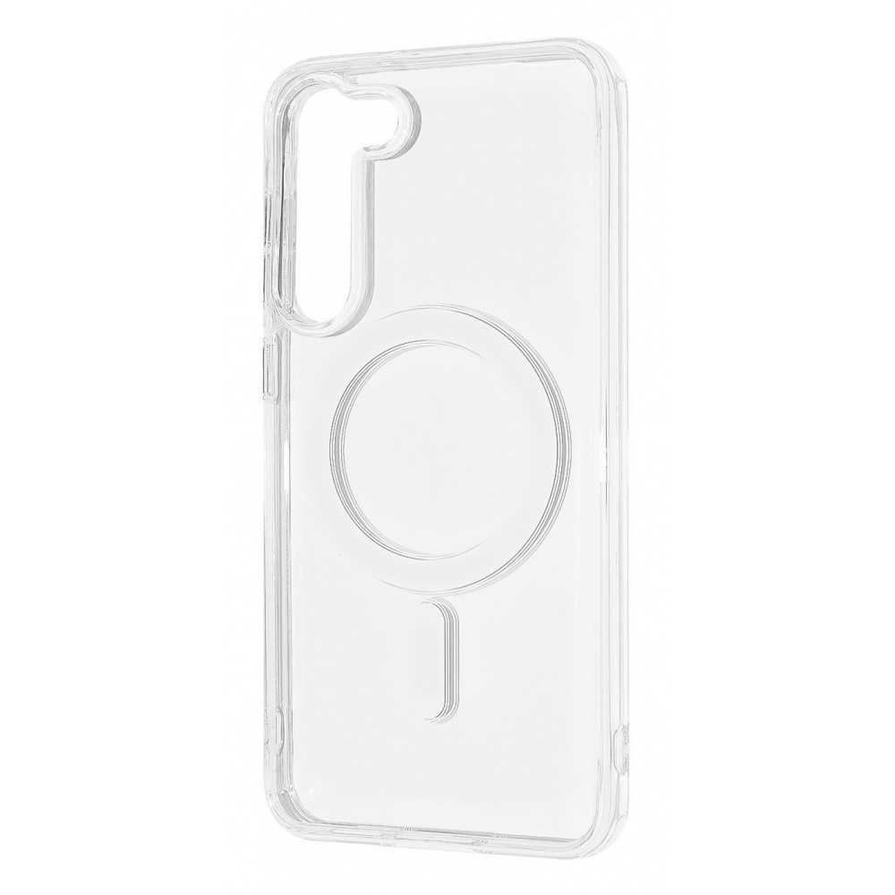 Чехол WAVE Clear Case (PC+TPU) with Magnetic Ring Samsung Galaxy S23