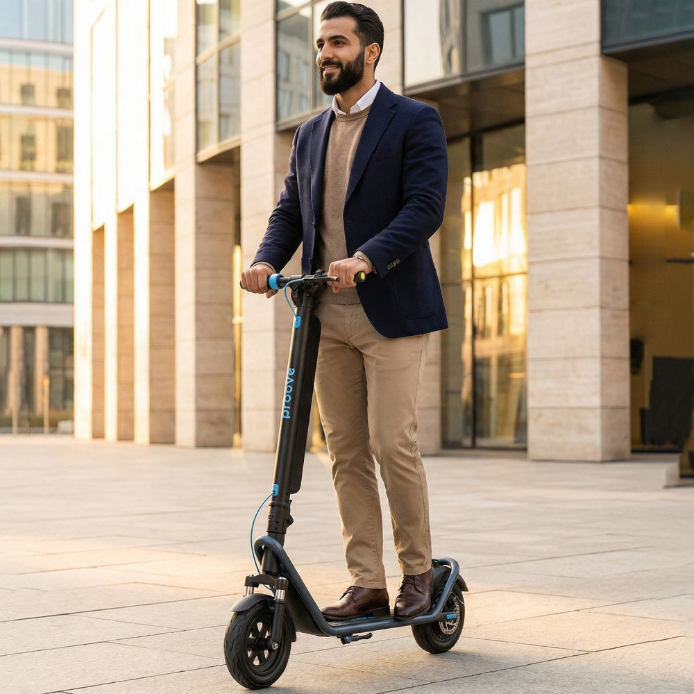 Електросамокат Proove Model Urban Plus App 450W (чорно-сірий) (67517) на малюнкі №21