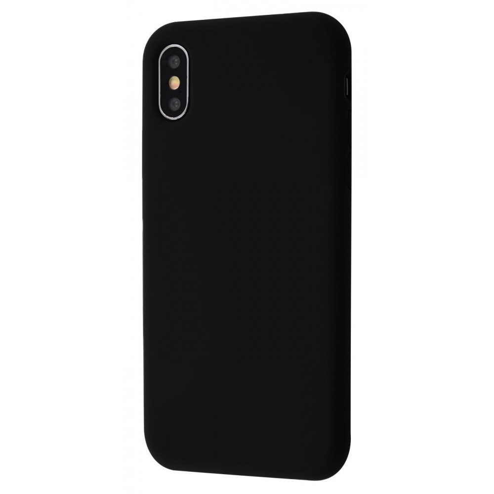 Чехол Силикон 0.5 mm Black Matt iPhone X/Xs
