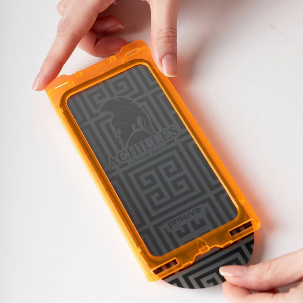 Защитное стекло Proove Achilles Installation Box iPhone 16 Pro - фото 2