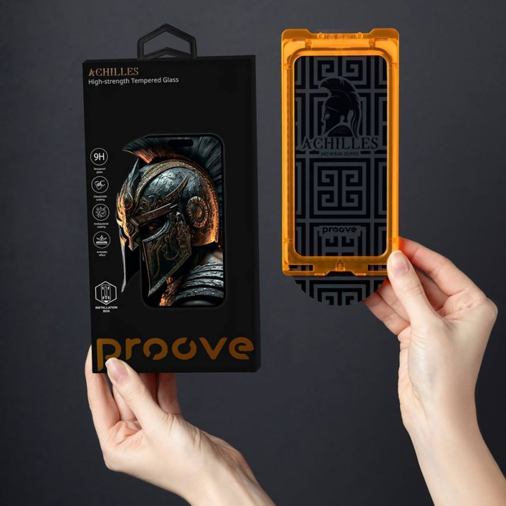 Защитное стекло Proove Achilles Installation Box iPhone 16 Pro - фото 4