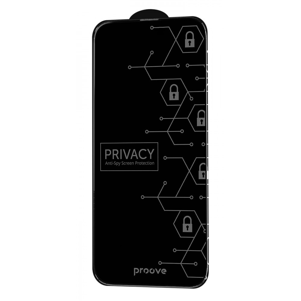 Захисне скло Proove Privacy iPhone 17 Air black на малюнкі №1