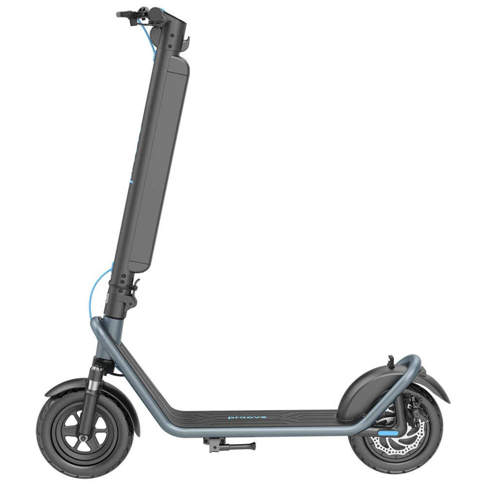 Электросамокат Proove Model Urban App 450W (черно/голубой) - фото 1