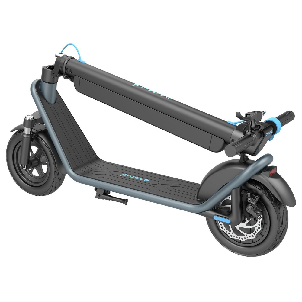Электросамокат Proove Model Urban App 450W (черно/голубой) - фото 11