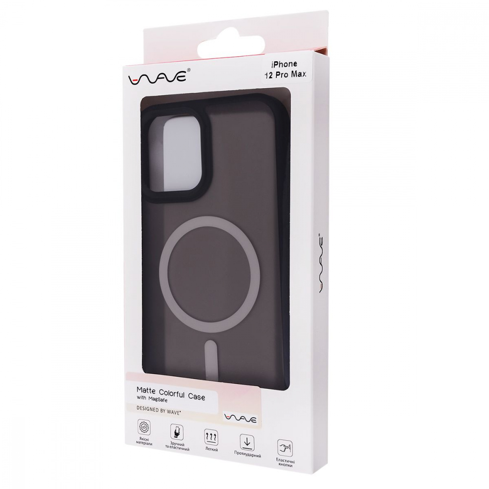 Чохол WAVE Matte Colorful Case with Magnetic Ring iPhone 12 Pro Max — Придбати в Україні - фото 1