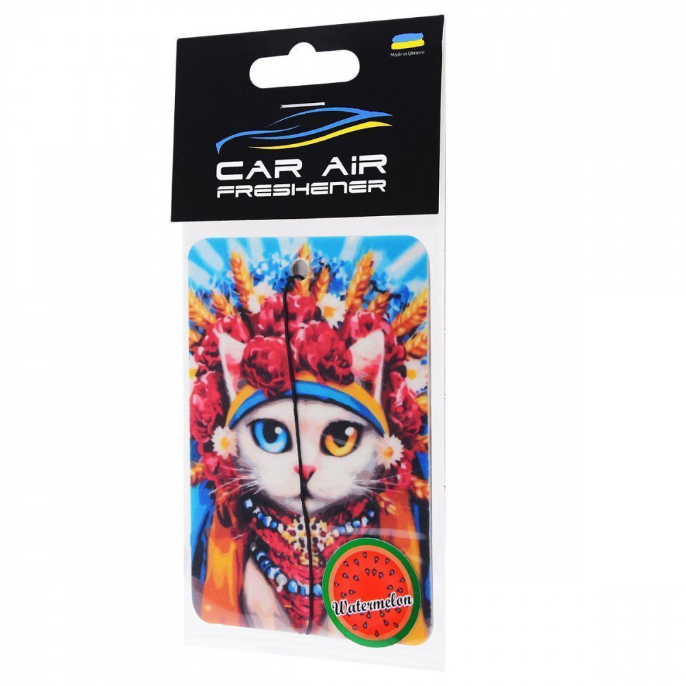 Car Air Freshener UA Cat Ukraine