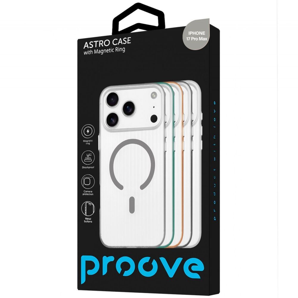 Чохол Proove Astro Case with Magnetic Ring iPhone 17 Pro Max — Придбати в Україні - фото 1