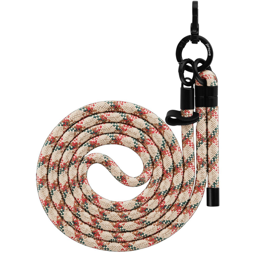 Proove Twist Check Cross-Body Strap (71447) beige/red на малюнкі №1