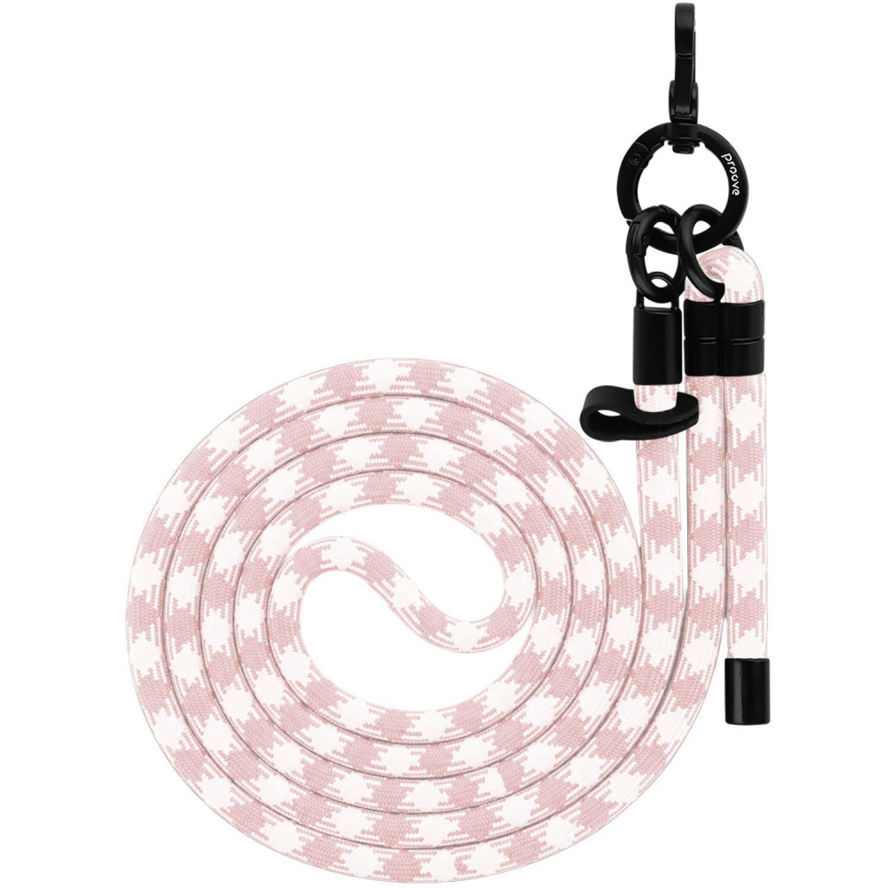Proove Twist Check Cross-Body Strap white/pink (71447) Білий/Рожевий на малюнкі №1