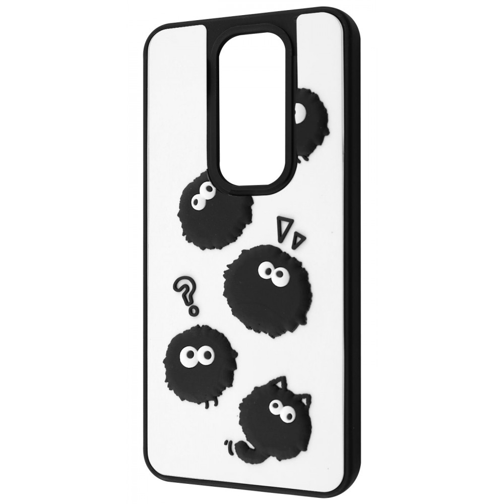 Чохол WAVE Doodle Case Xiaomi Redmi Note 8 Pro black fluffy на малюнкі №1