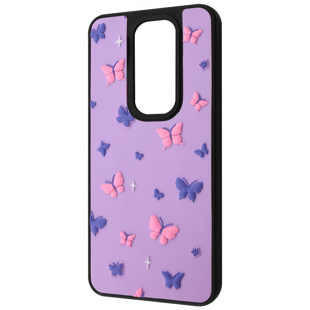 Чохол WAVE Doodle Case Xiaomi Redmi Note 8 Pro butterflies на малюнкі №1