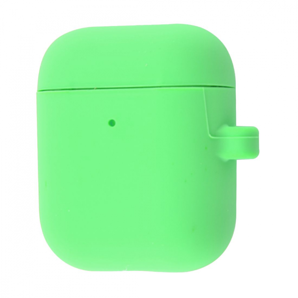 Чехол Silicone Case Slim with Carbine for AirPods 2 - фото 12