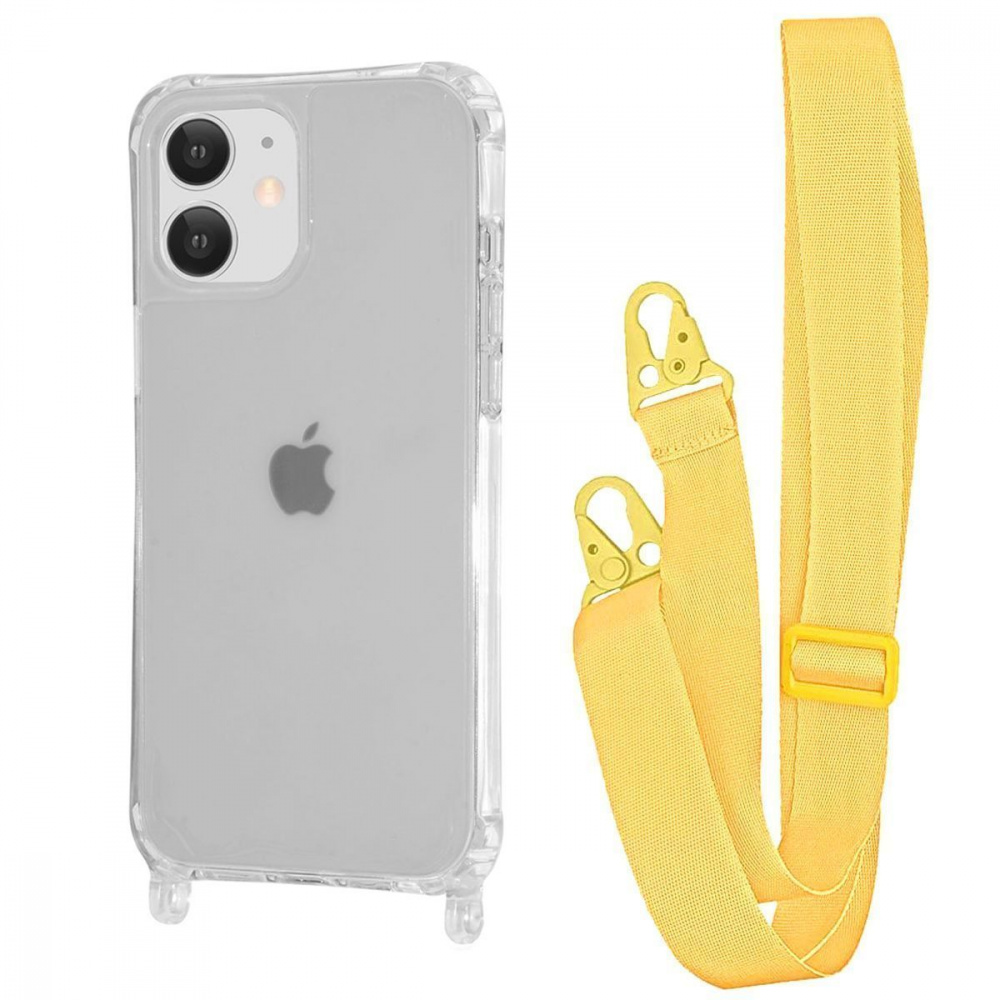Чехол WAVE Clear Case with Strap iPhone 11 - фото 12