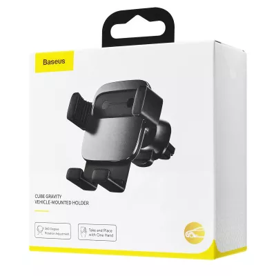 Купить Автомобільний тримач Baseus Cube Gravity Vehicle Mounted 24001 - Ncase