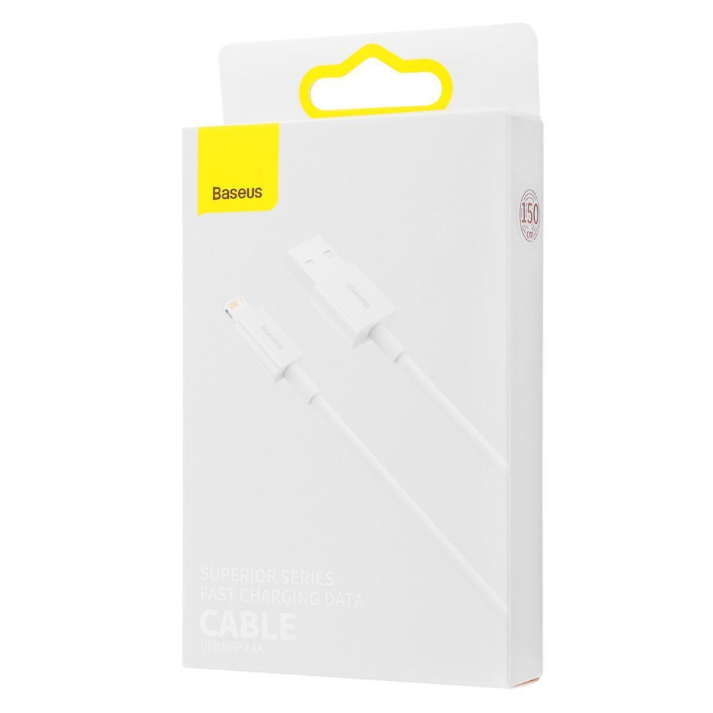 Кабель Baseus Superior Series Fast Charging Lightning 2.4A (1,5m) — Придбати в Україні - фото 1