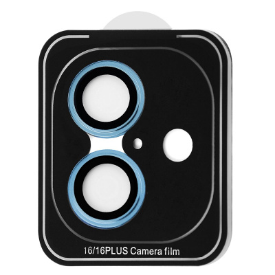 Захист камери Proove Achilles iPhone 16/16 Plus blue