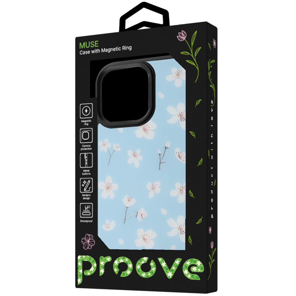 Чохол Proove Muse Fleur Case with Magnetic Ring iPhone 15 Pro — Придбати в Україні - фото 1