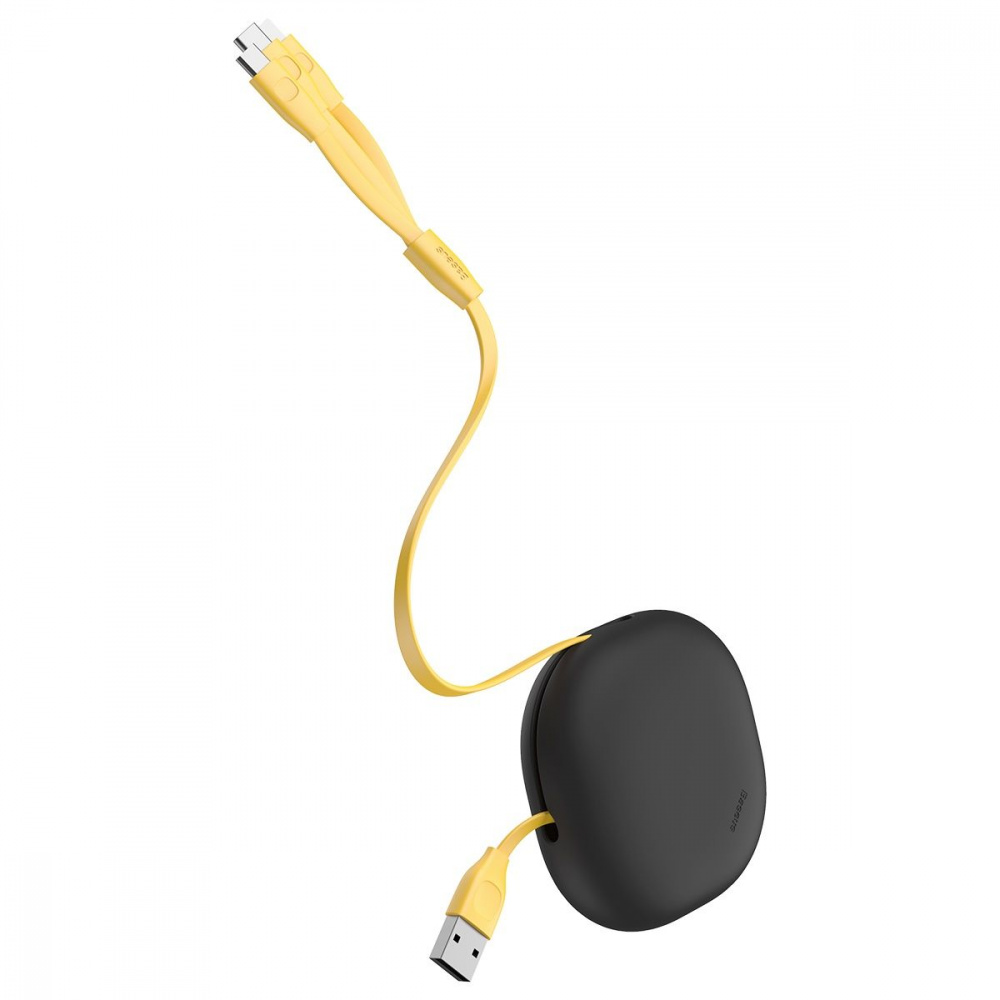 Кабель Baseus Lets Go Little Reunion One-Way Stretchable 3-in-1 (Micro USB+Lightning+Type-C) 3A (0.8 - фото 5