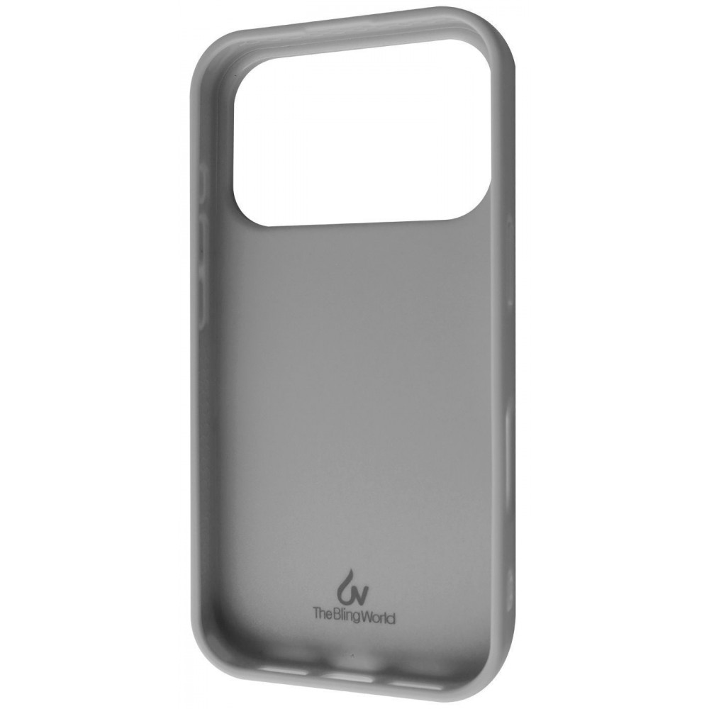 Чехол Bling World Rock Diamond (TPU) iPhone 17 Pro Max orange (65324) Оранжевый на картинке №3