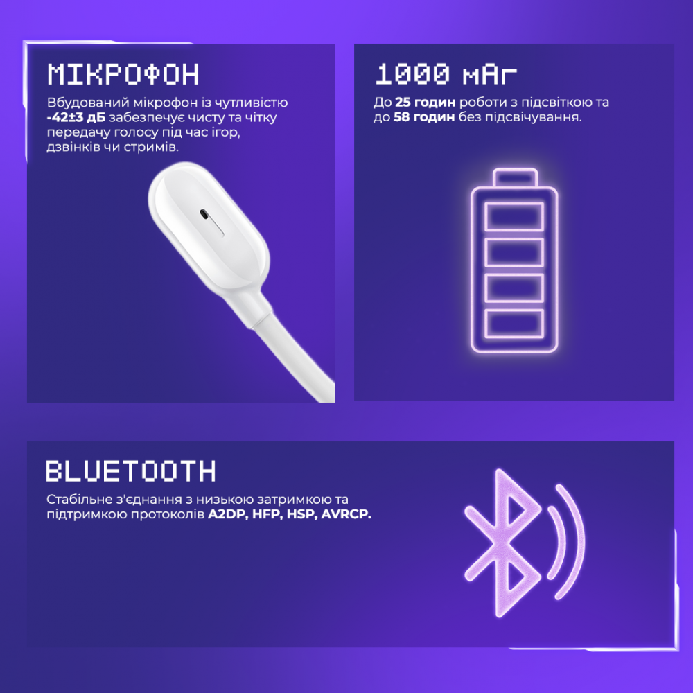 Беспроводная игровая гарнитура Proove Gaming Rapture (APP) - фото 5