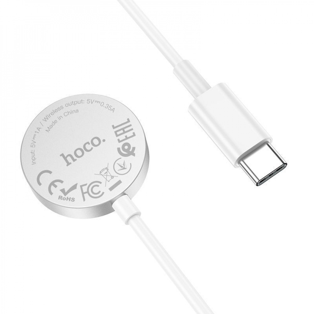 Wireless charger Hoco CW39 iWatch Type-C - фото 4
