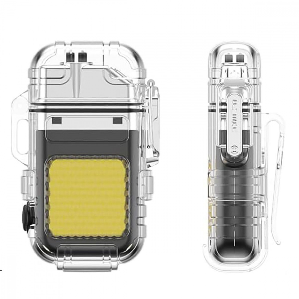 Аккумуляторный LED фонарик ZC-209 с зажигалкой - фото 2