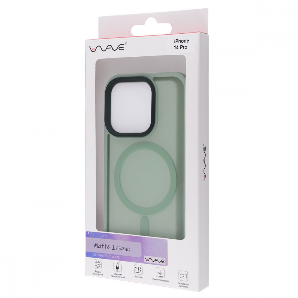 Чехол WAVE Matte Insane Case with Magnetic Ring iPhone 14 Pro - фото 2