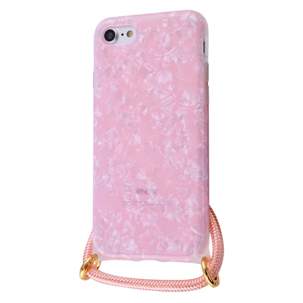 Чехол Confetti Jelly Case with Cord (TPU) iPhone 7/8/SE 2 - фото 9
