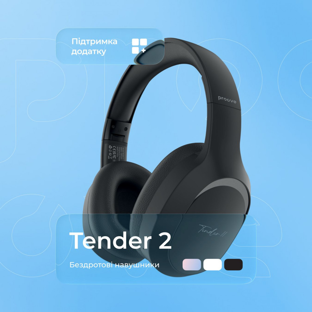 Бездротові навушники Proove Tender 2 (APP) — Придбати в Україні - фото 8