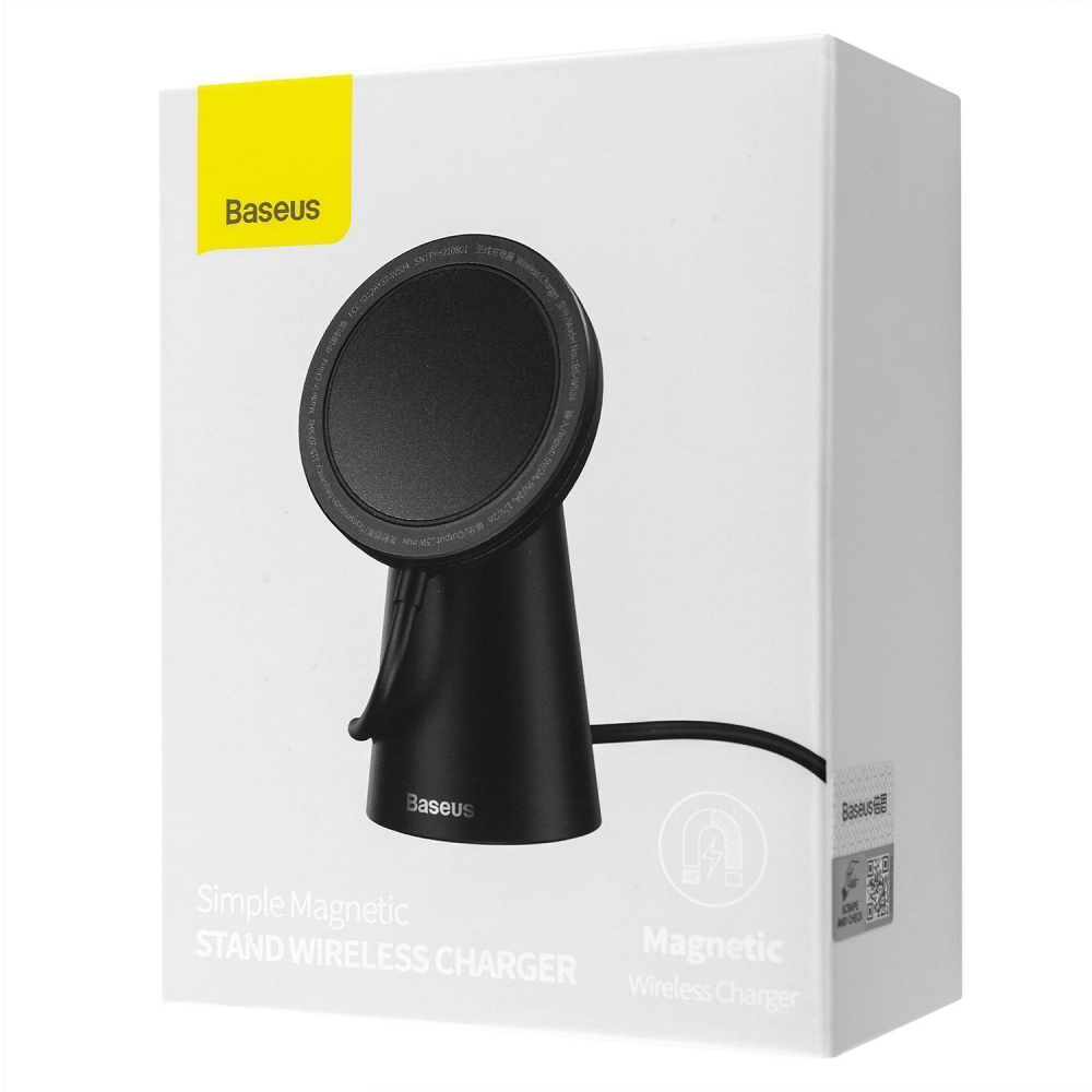 Бездротовий ЗП Baseus Simple Magnetic Stand 15W — Придбати в Україні