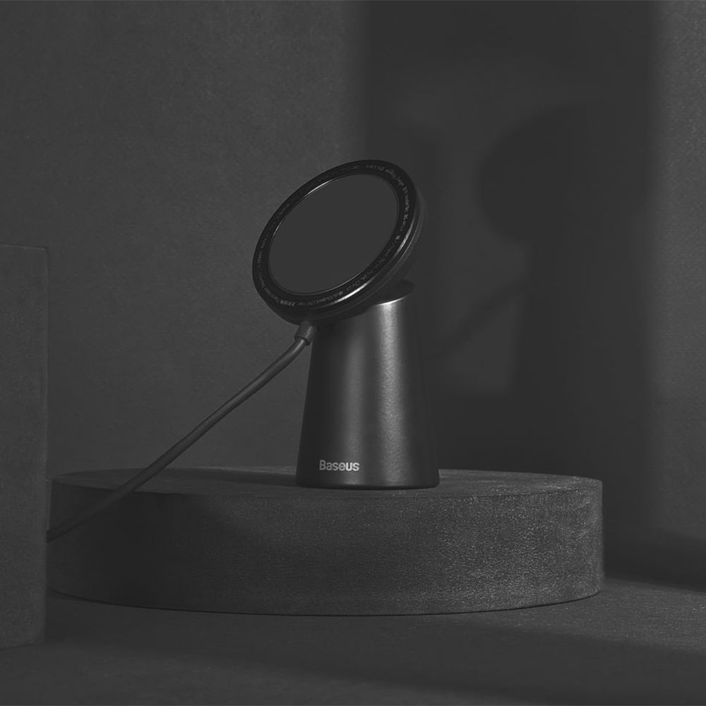 Бездротовий ЗП Baseus Simple Magnetic Stand 15W — Придбати в Україні - фото 5