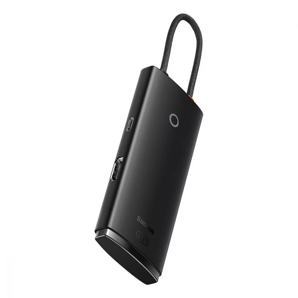 USB-Хаб Baseus Lite Series 5-in-1 (Type-C to HDMI + 3xUSB 3.0 + PD). — Придбати в Україні - фото 3
