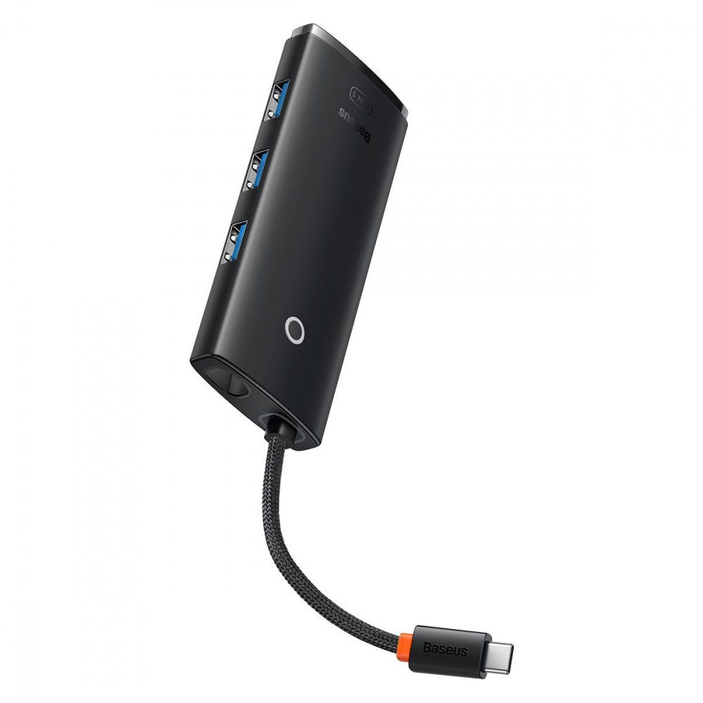 USB-Хаб Baseus Lite Series 5-in-1 (Type-C to HDMI + 3xUSB 3.0 + PD). — Придбати в Україні - фото 4