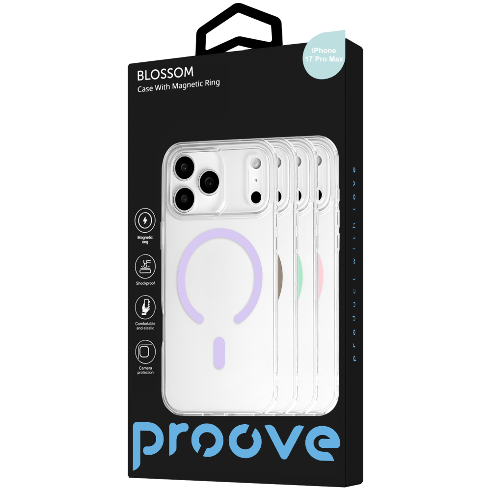 Чехол Proove Blossom Case with Magnetic Ring iPhone 17 Pro Max/18 Pro Max - фото 1