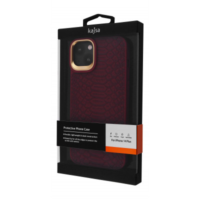 Чохол Kajsa Snake Pattern iPhone 14 Plus/15 Plus