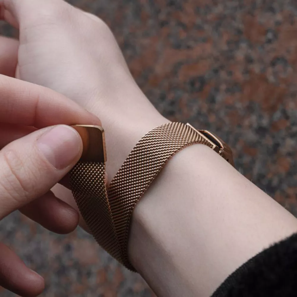 Ремешок Milanese Loop Xiaomi Mi Band 8 - фото 5