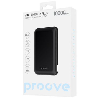 Портативна батарея Proove Vibe Energy Plus 22.5W 10000mAh — Придбати в Україні