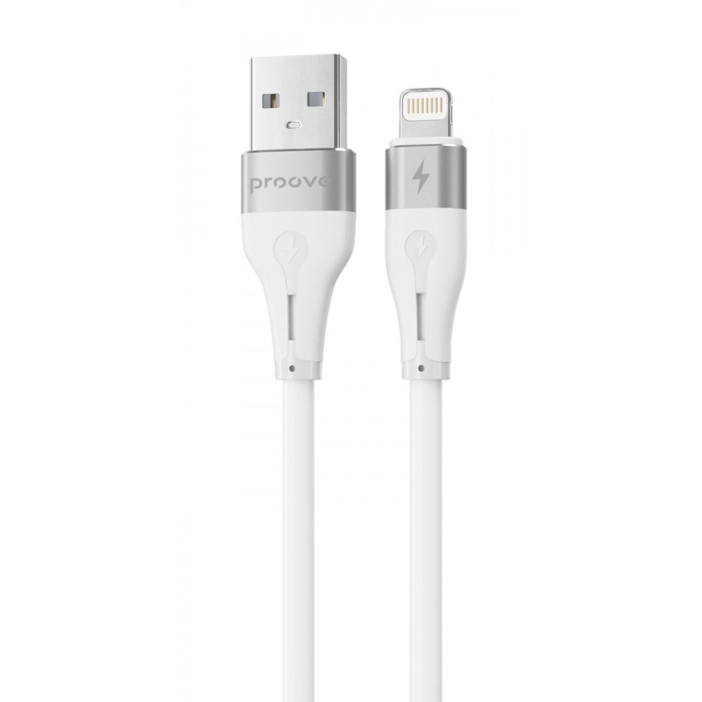 Кабель Proove Soft Silicone USB to Lightning 2.4A (1m) — Придбати в Україні